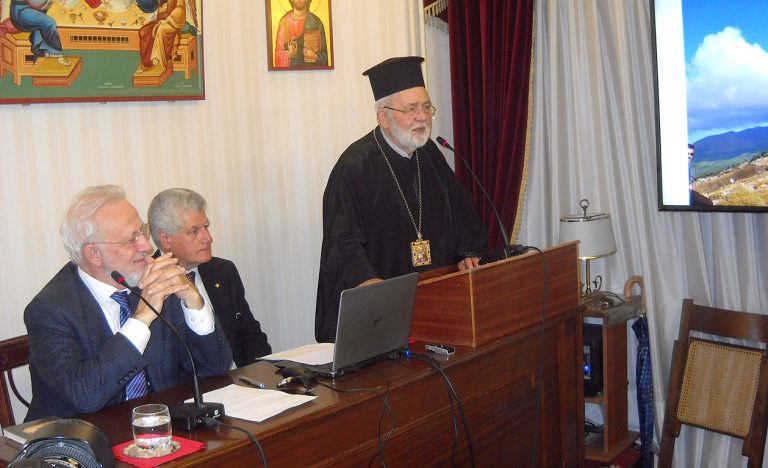 Στιγμιότυπο από την εκδήλωση της Εστίας Θεολόγων Χάλκης