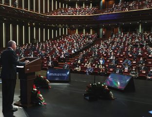 Η εκδήλωση παρουσίασης του σχεδίου δράσης για τα ανθρώπινα δικαιώματα από τον πρόεδρο Ερντογάν